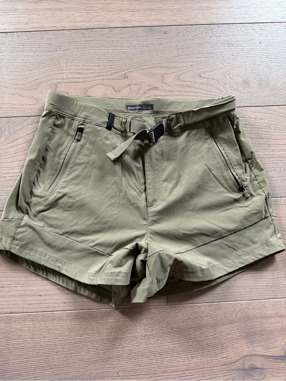 Backcountry Ripstop 3.5 inch Outdoor Tech Stretch Utility Shorts - Olive